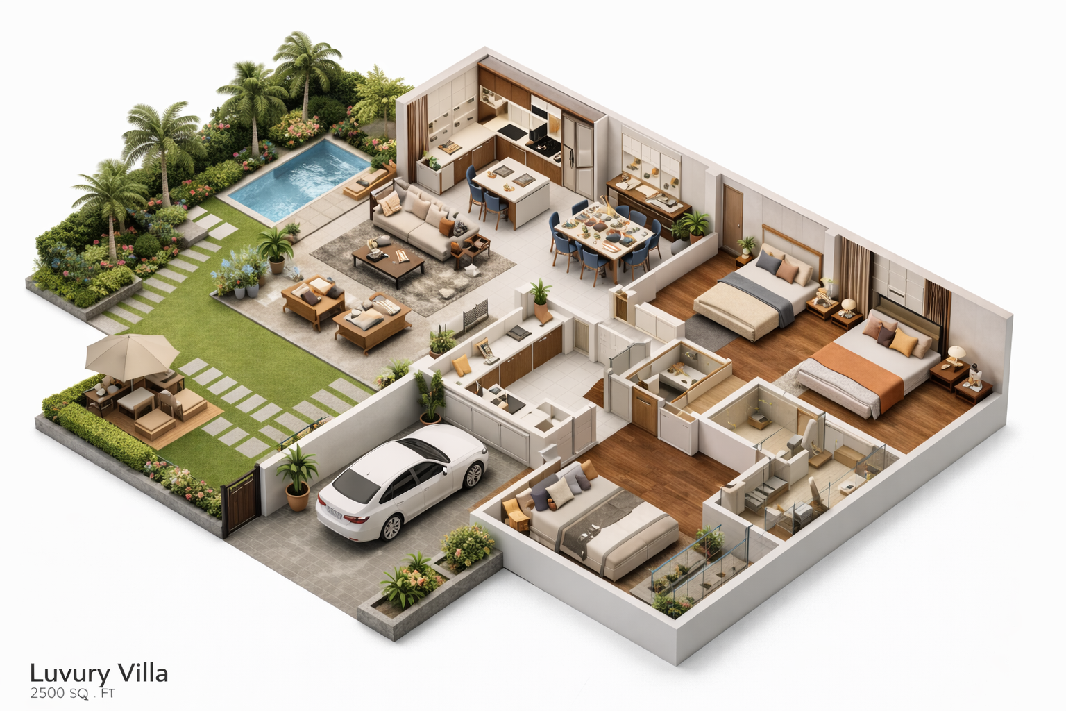 Luxury Villa Plan